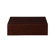 Xylem Blox 24" Wall Console with Solid Top in Dark Walnut