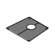 Julien Electropolished Stainless Steel Grid for 17''x16'' Trapezoid Sink Bowl