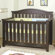Child Craft Hawthorne Two Piece Lifetime Convertible Crib Set in Espresso Pine