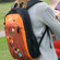 Three Jewel Backpack in Orange