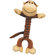 KONG Braidz Monkey Plush Dog Toy