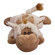 KONG Cozie Tupper Dog Toy- Goat