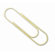 Baumgartens Standard Paper Clips, 1", 100 per Pack, Gold