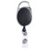 Baumgartens Clip Card Reels, Attachable to Belt Loop/Belt Strap, Black