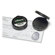 Baumgartens Finger Print Pad, 1-5/8"x1-5/8"x1/2", Black