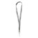 Baumgartens Reflective Lanyard, with Breakaway Clip, 36" L, Black