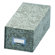 Globe Weis Index Card Storage File, 14-1/2" Deep, 3"x5", Green