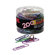 Officemate International Corp Translucent Paper Clips,Vinyl,Giant,200/Tub,BE/PE/GN/RD/SR