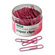 Officemate International Corp Paper Clips, Coated, Jumbo, 12 per Pack, Pink