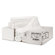 Whitehall Hi-Density Can Liners, 24 x 23, 6 mic, Clear, 20 Rolls of 50 Bags, 1000/Carton