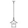 Arroyo Craftsman Evergreen Outdoor Stem Hung Hanging Lantern with Filigree