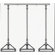 Arroyo Craftsman Prairie 3 Light Kitchen Island Pendant