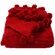Woven Workz Jubilee 3 Dimensional Pom Pom Fringe Throw