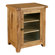 Kelburn Furniture Bordeaux Hi-Fi Cabinet in Medium Oak Stain and Satin Lacquer