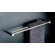 WS Bath Collections Metric 19.7" Double Towel Bar in Polished Chrome
