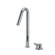 WS Bath Collections Linea Single Hole Bathroom Faucet with Single Handle