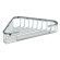 WS Bath Collections Filo 9.6" x 5.7" Shower Basket in Polished Chrome