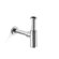WS Bath Collections Linea 11.4" Decorative P-Trap
