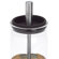 Blomus Desa Glass Honey Jar Includes Silicone Spoon