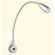 La Creu Bed Wall Light in Grey Painted