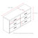 dCOR design Willow 6-Drawer Dresser