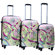 CalPak Woodstock Expandable Hardsided 3 Piece Spinner Luggage Set
