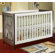 Sorelle City Lights Commuter Convertible Crib in Espresso