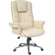 Modal Windsor Leather Executive Armchair in Cream