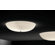 Murano Luce Alias Flush Mount in White
