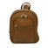 Piel Leather Entrepreneur Small Multi-Compartment Backpack in Saddle