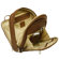 Piel Leather Entrepreneur Small Multi-Compartment Backpack in Saddle