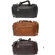 Piel Leather 20" Leather Multi-Compartment Carry-On Duffel