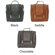 Piel Leather Hanging Toiletry Kit
