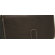 Piel Leather Women's Zip Around Wallet in Chocolate