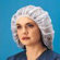 Keystone Adjustable Cap Company White Polypropylene Bouffant Cap (100 Per Bag, 10 Bags Per Case)