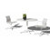 Herman Miller &reg; Eames 3 Piece Bistro Set