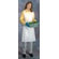 Radnor X 55" 1.5 MIL White Mediumweight Polyethylene Disposable Apron (100 Per Bag)