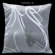 Lama Kasso Precious Metals Silver Grey 18" Square Satin Pillow
