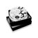 Ink Dish Tribal Lines 4 Side Plates Gift Set