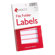 Maco Tag & Label File Folder Labels, 9/16"x3-7/16", Coral