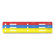 Westcott Plastic Ruler, 12in/30cm, Assorted Colors