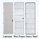 Fleetwood Harmony 48" W Folio Storage Cabinet with Four Columns and Optional Doors