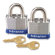Master Lock Company Master Lock High Security Padlocks, Silver, 2 per Pack