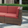 Casual Elements Cadiz Sectional Corner Deep Seating Chair with Cushion