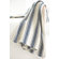 Dash and Albert Rugs Blue Awning Stripe Woven Cotton Throw