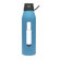 Takeya 22 Oz Classic Glass Water Bottle with Black Lid and Jacket in Cobalt
