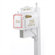 Whitehall Products White Personalized Mailbox Door Panel
