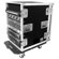 Road Ready Cases Deluxe Amplifier Rack System Case with Caster Board