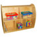 A+ Child Supply Two Sided Arch Storage with 2 Generous Shelves
