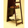 Proman Products Aris Classic Mirror Stand in Rich Mahogany